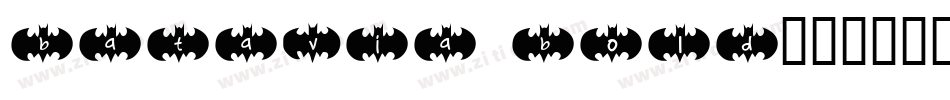 batavia bold字体转换